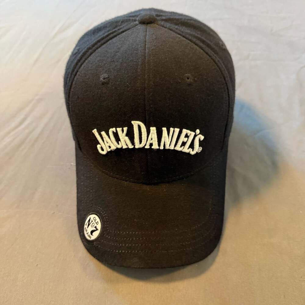 Jack Daniel's Old No. 7 Brand Embroidered Wool-Blend Baseball Hat Cap